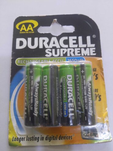 Pile rechargeable Duracell 2650mha
