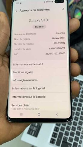 Samsung Galaxy s10+
