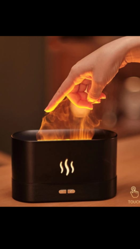 Diffuseur de parfum avec effet de flamme