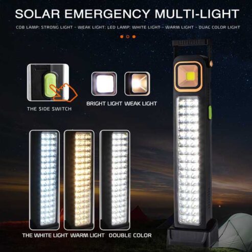 LAMPES RECHARGEABLES SOLAIRES