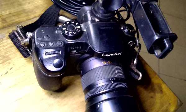 Lumix Gh4 4k camera for sale at good price.