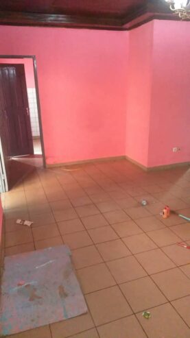 Appartement avec parking magasin à Nkomo. 2 chambres 2 douches.