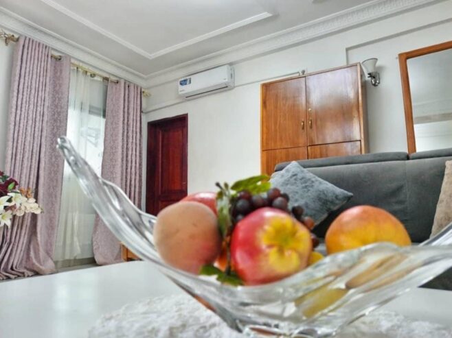 Appartement 𝗺𝗲𝘂𝗯𝗹é 𝗛𝗮𝘂𝘁 𝐬𝐭𝐚𝐧𝐝𝐢𝐧𝐠 à la brigade d’Odza,