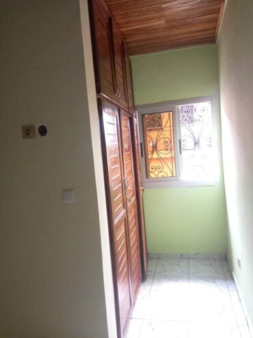 Appartement neuf avec clim, eau chaude parking forage à Odza lycée. 3 chambres 3 douches.