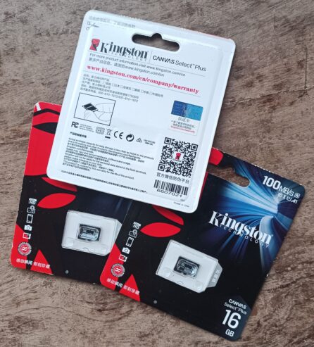 100% 16GB Original USB 3.0 Memory Card Kingston Canvas Select Plus SD Flash Carte Mémoire