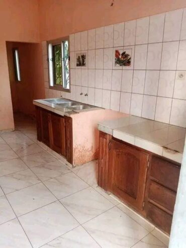 Appartement individuel avec parking baignoire à Odza auberge bleue. 3 chambres 3 douches..