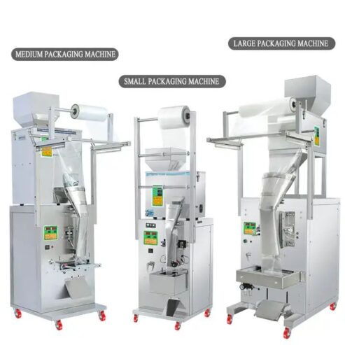 Machine d’emballage automatique électrique joint arrière // automatic product packaging machine