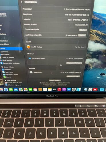 MacBook pro 2020 13,3 » Touch bar