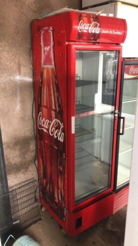 Glass door fridges