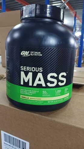 Whey protein mass gainers