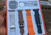 Smart watch serie 8 ultra avec 4 bracelet