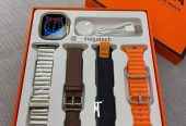 Smart watch serie 8 ultra avec 4 bracelet