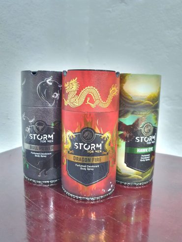 Deodorants parfumées storm pour homme 250ml