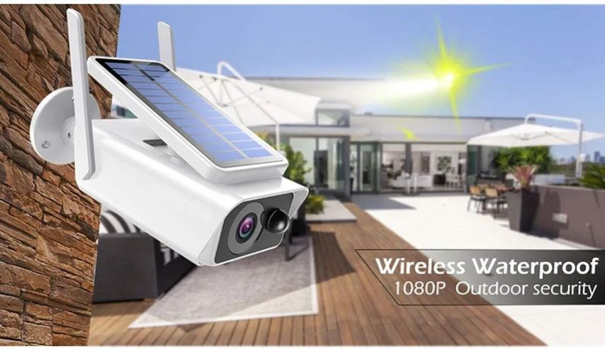 Camera de surveillance solaire et WiFi