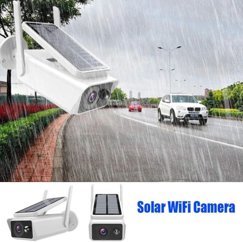 Camera de surveillance solaire et WiFi