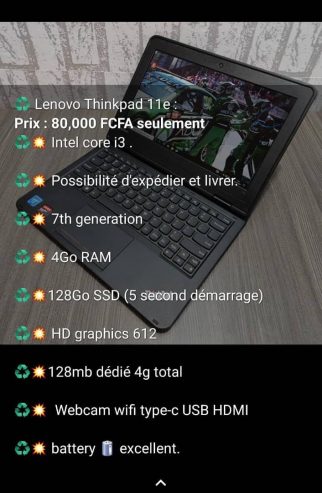 Lenovo Thinkpad 11e