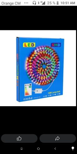 Bande lumineuse LED 10 mètres