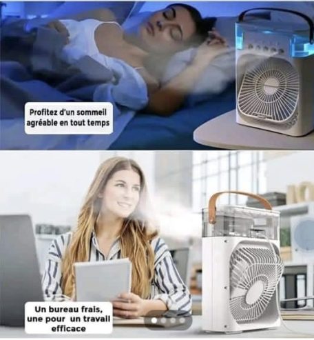 Mini climatiseur rechargeable